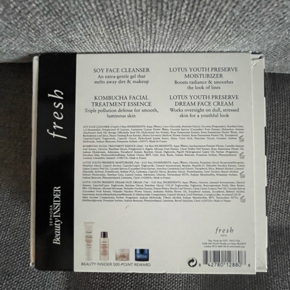 Fresh Fan Faves Skincare Set NIB - Picture 3 of 3